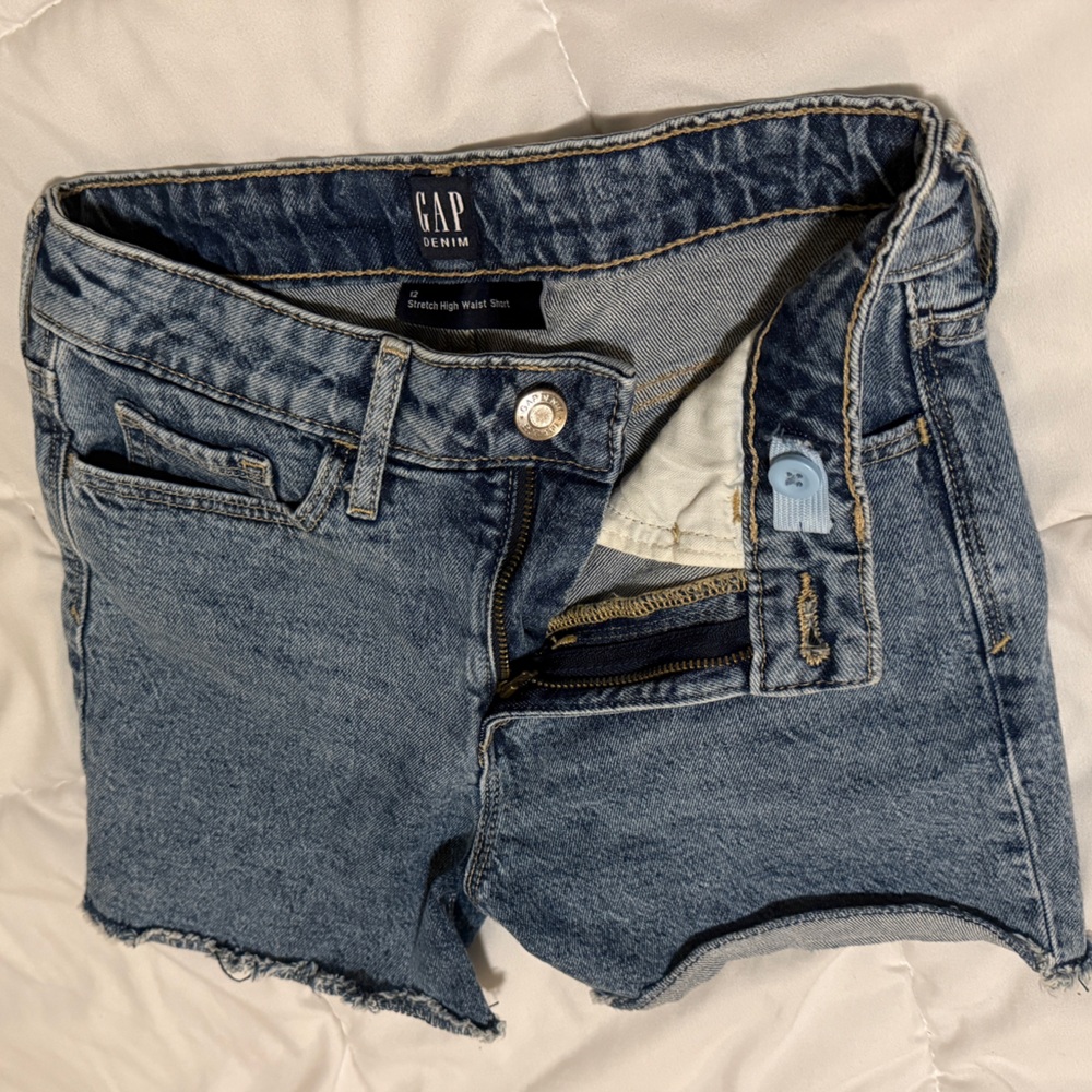 GAP Blue Denim Cutoff Shorts